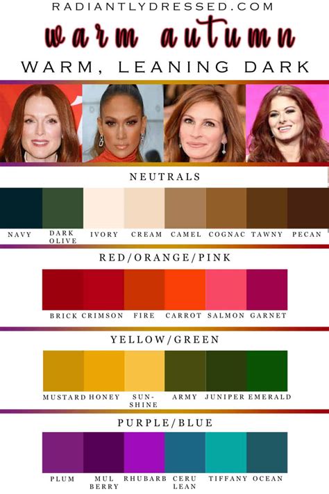 Warm autumn color palette. Things To Know About Warm autumn color palette. 
